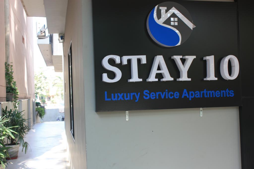 Stay10 Luxury Service Apartment Indore Zewnętrze zdjęcie